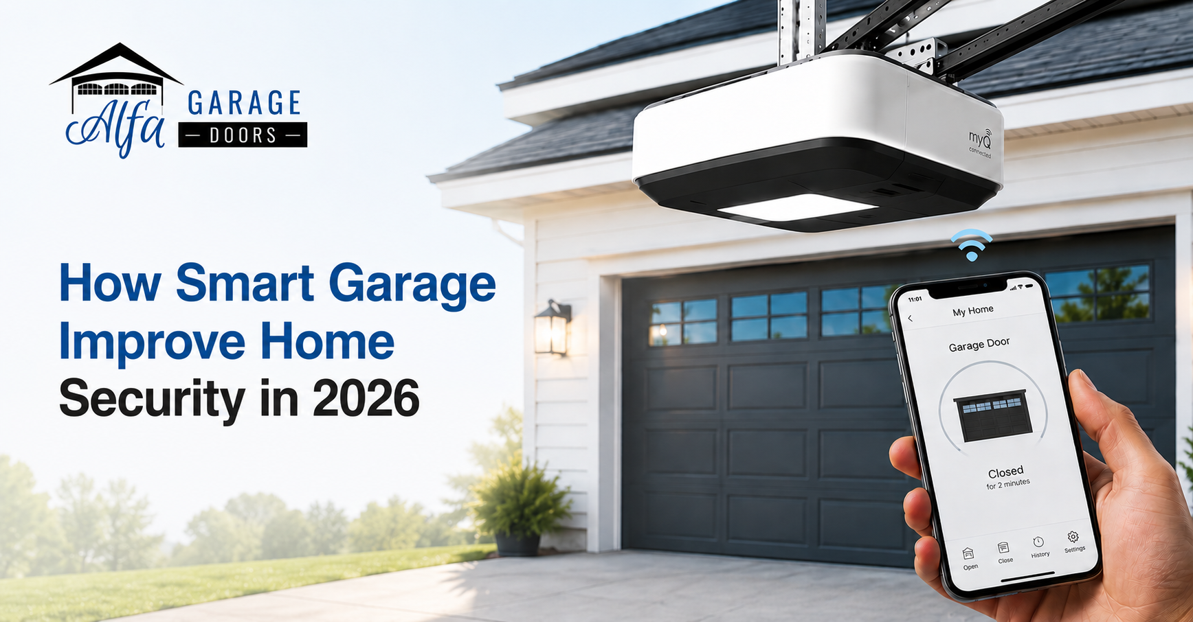 How Smart Garage Door Openers Improve Home Security in 2026