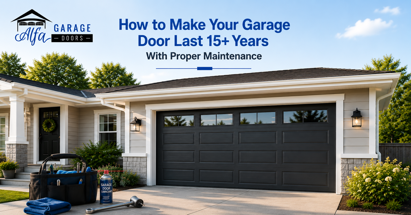 How to Make Your Garage Door Last 15+ Years With Proper Maintenance