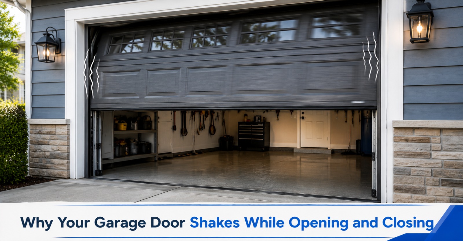 Why Your Garage Door Shakes While Opening and Closing