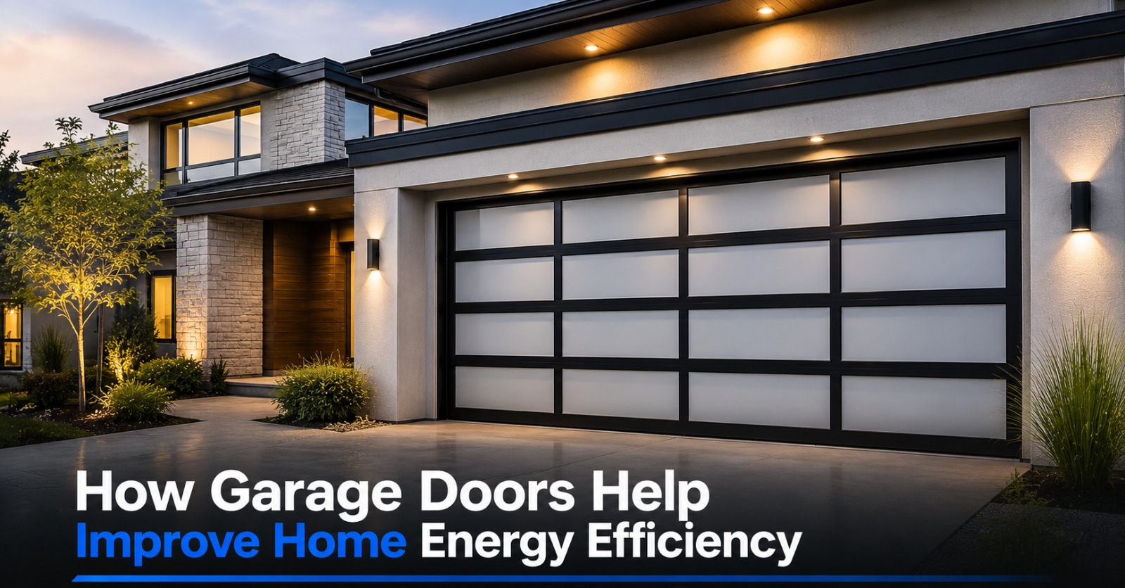 How Garage Doors Help Improve Home Energy Efficiency