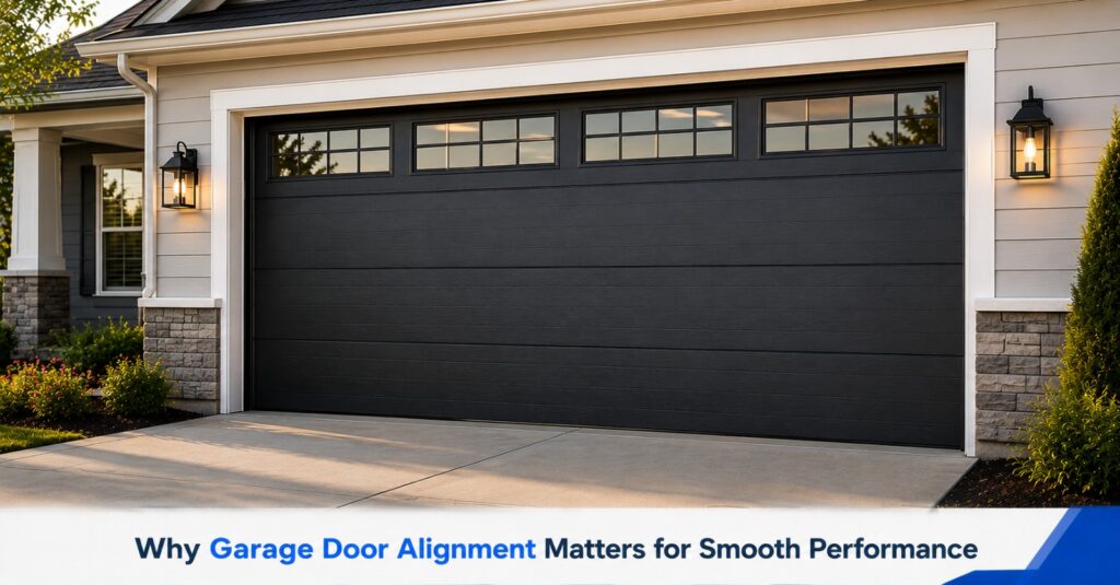 garage door track alignment